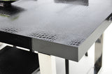 Skyline Crocodile Lacquer Extendable Dining Table additional view
