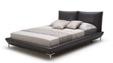 Queen Loft Modern Eco-Leather Platform Bed