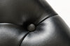 Silvie Modern Black Leatherette Dining Chair