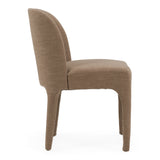Bannon Modern Tan Fabric Dining Chair (Set of 2)