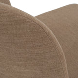 Bannon Modern Tan Fabric Dining Chair (Set of 2)