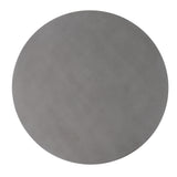 Bateman Modern Faux Concrete + Walnut Round Dining Table