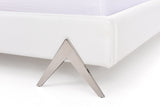 Candid Modern White Bed