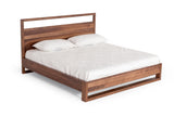 Queen Berlin Modern Walnut Bed