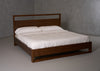 Berlin Modern Walnut Bed