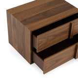 Berlin Modern Walnut Nightstand