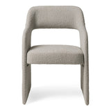 Bishop Modern Grey Fabric Dining Chair