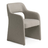 Bishop Modern Grey Fabric Dining Chair