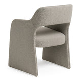 Bishop Modern Grey Fabric Dining Chair