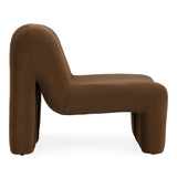 Bondi Modern Brown Velvet Accent Chair