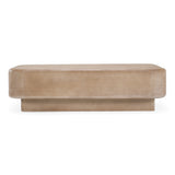 Bruno Modern Mango Wood Rectangular Coffee Table