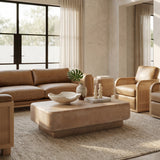 Bruno Modern Mango Wood Rectangular Coffee Table