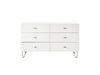  Mielcasa | White Modrest Bryan Modern White Dresser | SKU VGMABR-82-WHT-DRS | MPN: 76323 | Free Delivery & Free Return