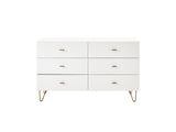  Mielcasa | White Modrest Bryan Modern White Dresser | SKU VGMABR-82-WHT-DRS | MPN: 76323 | Free Delivery & Free Return
