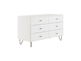 Bryan Modern White Dresser