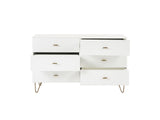 Bryan Modern White Dresser