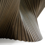 Byer Modern Glass + Grey Ash Dining Table
