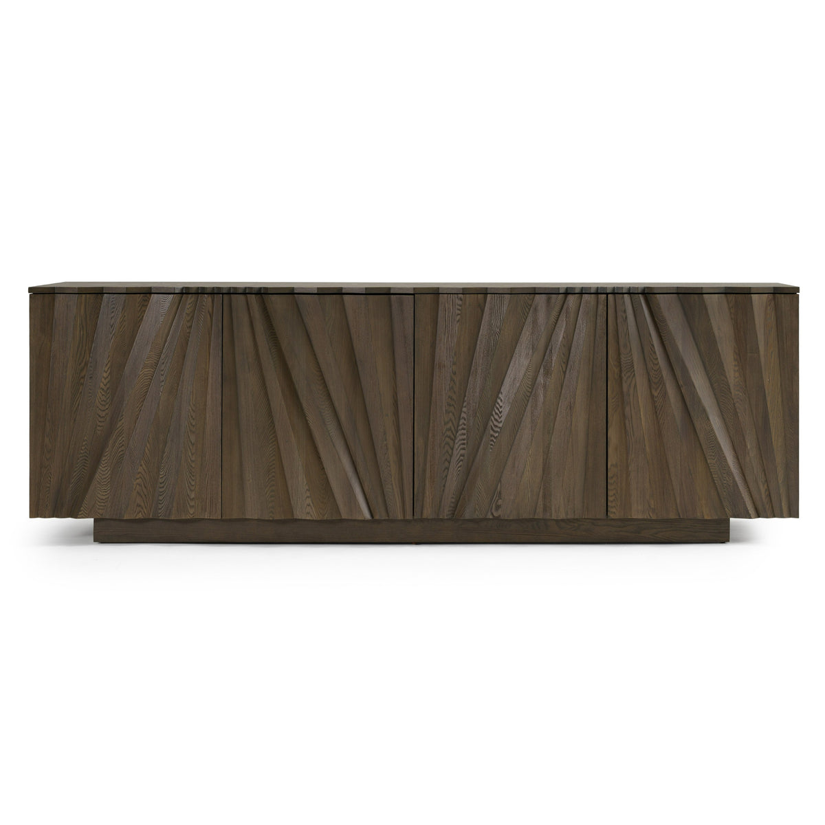 Byer Modern Grey Ash Veneer Buffet
