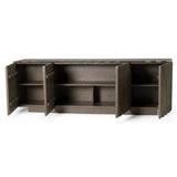 Byer Modern Grey Ash Veneer Buffet