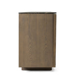 Byer Modern Grey Ash + Marble Buffet