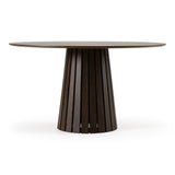 Weiss Mid-Century Modern Round Dining Table