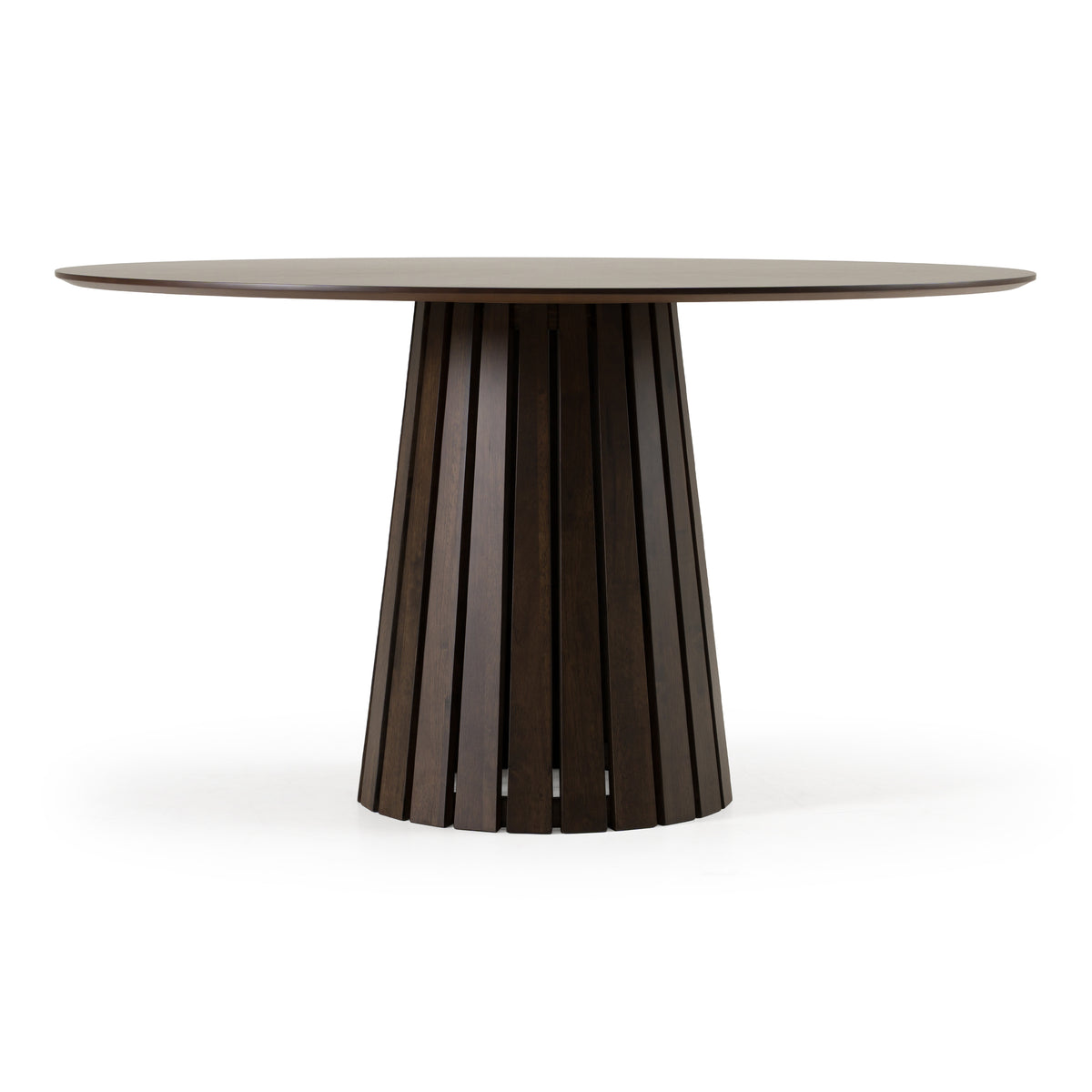 Weiss Mid-Century Modern Round Dining Table
