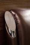 Temptation Caesar Italian Classical Design Leather Platform King Bed