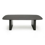 Calhoun Modern Smoked Oak Extendable Dining Table