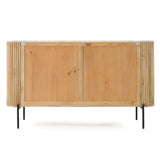 Cambridge White Marble & Mango Dresser