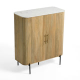Cambridge White Marble & Mango Tall Buffet
