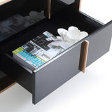 Cartier Modern Black & Rosegold TV Stand