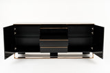 Cartier Modern Black & Rosegold Buffet