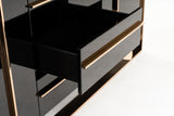 Cartier Modern Black & Rosegold Buffet