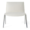 Cedric Modern White Vegan Leather Accent Chair