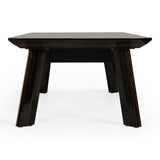 Chadwick Modern Ebony & Rosegold Coffee Table