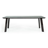 Chadwick Modern Ebony & Rosegold Dining Table