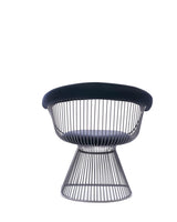 Chandler Modern Black Velvet & Black Stainless Steel Dining Chair