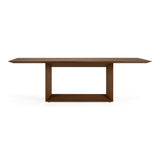 Channa Modern Walnut 95" Dining Table