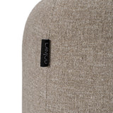 Chantry Modern Grey Sand Fabric Swivel Accent Chair