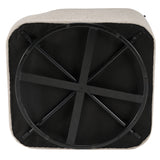 Chantry Modern Grey Sand Fabric Swivel Accent Chair
