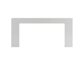 Chelsey- Modern White and Stainless Steel Desk