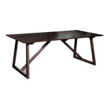 Chrissy Modern Solid Walnut Beechwood Dining Table