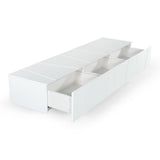 Chrysler Modern White TV Stand
