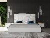 Chrysler Modern White 4-Piece Bedroom Set
