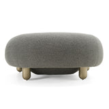 Clarity Contemporary Grey Fabric Accent Chair
