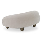 Clarity Contemporary Light Grey Fabric Accent Chair
