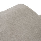 Corinth Modern Grey Fabric Sectional Sofa with 3 Power Recliners