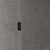 Correa Modern Dove Grey Fabric Swivel Dining Chair