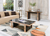 Cartier Modern Black & Rosegold Coffee Table
