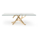 Legend Modern Glass Dining Table